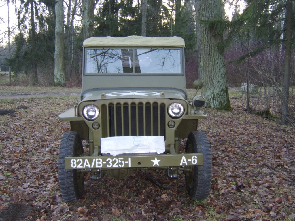 Jeep Willys 1943 года выпуска