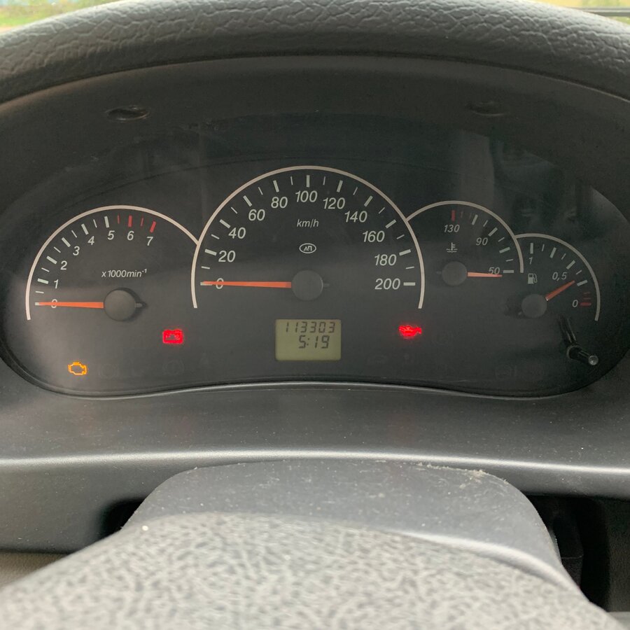 Как посмотреть пробег на приоре - фото