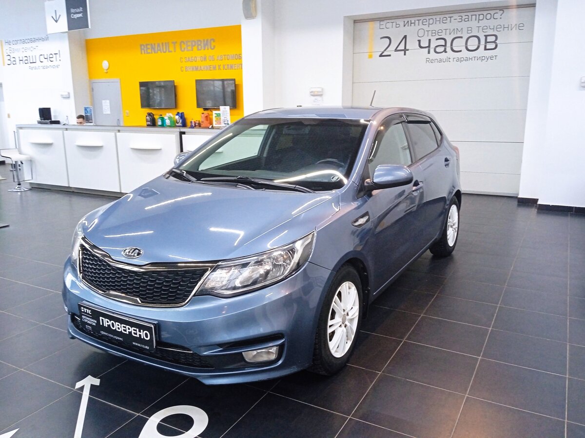 Купить б/у Kia Rio III Рестайлинг 1.6 AT (123 л.с.) бензин автомат в ...