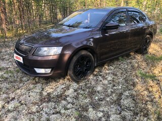 2013 Skoda Octavia III (A7), коричневый, 1300000 рублей, вид 1