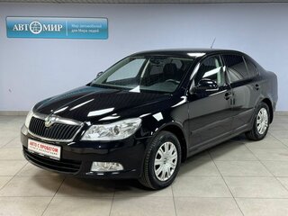 2012 Skoda Octavia II (A5) Рестайлинг, чёрный, 810000 рублей, вид 1