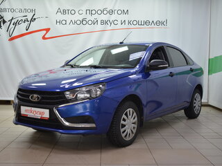 2022 Lada (ВАЗ) Vesta I, синий, 1068000 рублей, вид 1