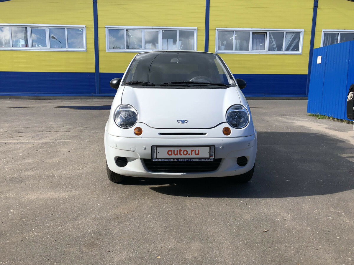 Дэу Матиз белый 2006