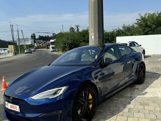 2021 Tesla Model S Plaid I Рестайлинг 2, синий, 9000000 рублей, вид 1