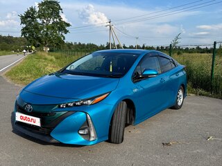2017 Toyota Prius PHV ZVW52 IV (XW50), синий, 2200000 рублей, вид 1