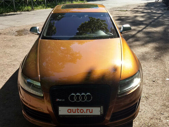 2010 Audi RS 6 II (C6), коричневый - вид 3