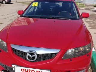 2007 Mazda 6 I (GG) Рестайлинг, красный, 510000 рублей, вид 1