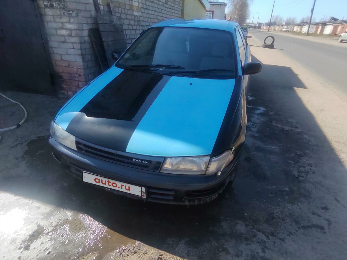 Тойота Карина 1992 года t190 запчасти капот