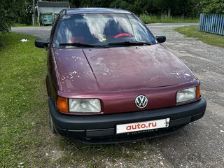 1990 Volkswagen Passat B3, красный, 85000 рублей, вид 1