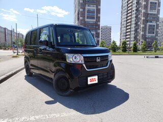 2019 Honda N-BOX II, чёрный, 798000 рублей, вид 1