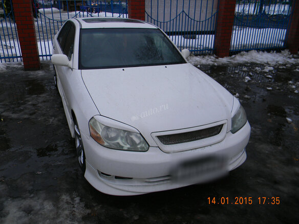 2001 Toyota Mark II IX (X110), белый - вид 5