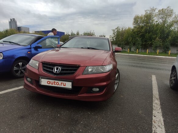 2004 Honda Accord VII, красный - вид 4