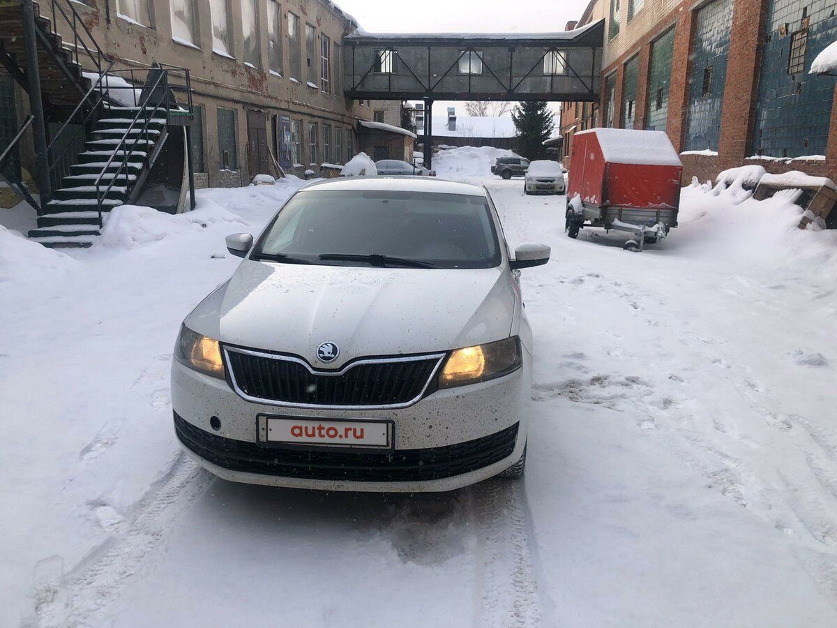 Шкода рапид бу казань
