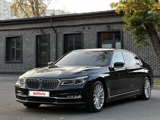 2015 BMW 7 серии Long 750Li xDrive VI (G11/G12), чёрный, 2400000 рублей, вид 1