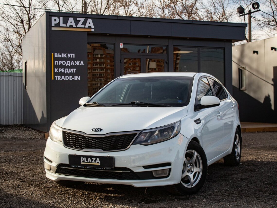 Купить б/у Kia Rio III Рестайлинг 1.6 AT (123 л.с.) бензин автомат в ...