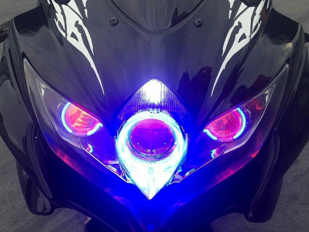 Тюнингованные фары Suzuki gsxr600 2007