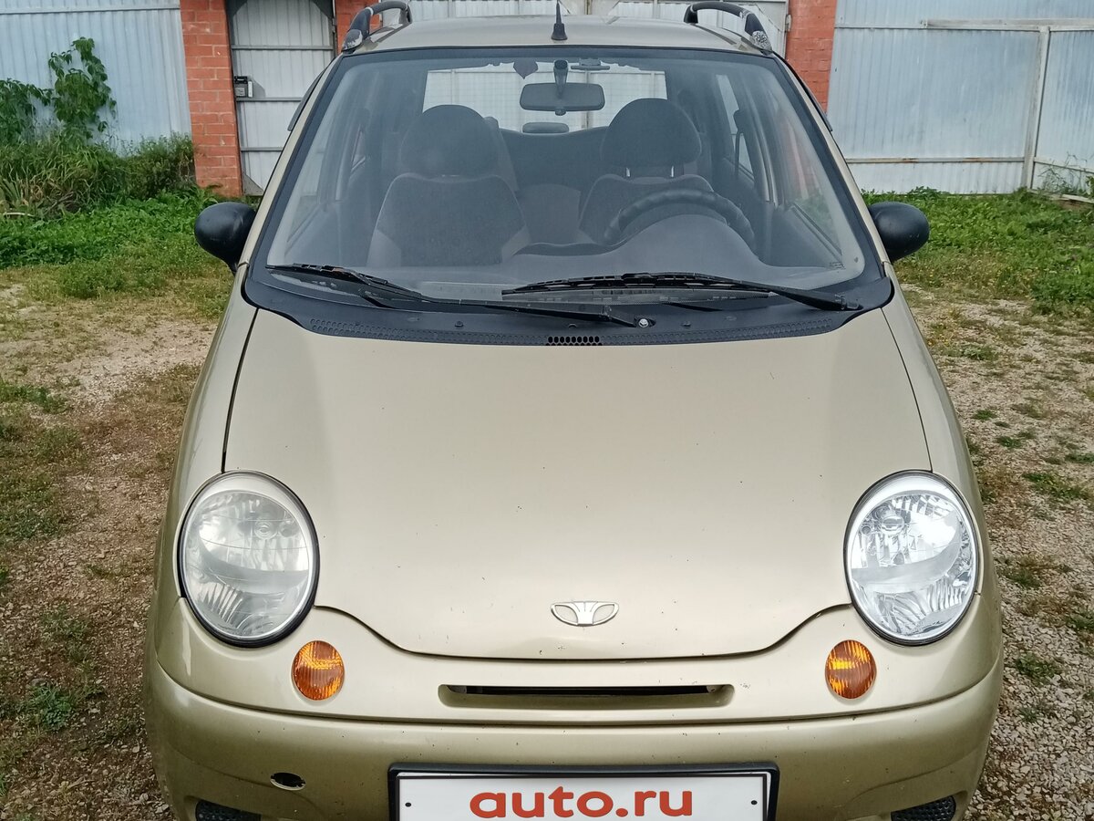 Дэу матиз золотистый