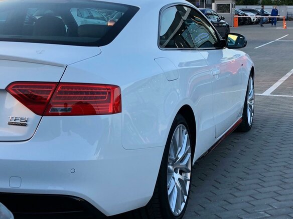 2016 Audi A5 I (8T) Рестайлинг, белый - вид 5