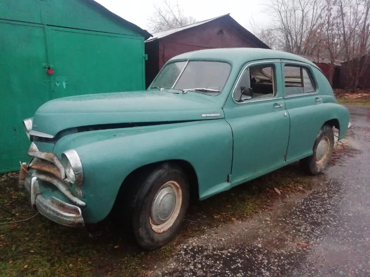 Купить б/у ГАЗ М-20 «Победа» 1946-1958 2.1 MT (52 л.с.) бензин механика ...