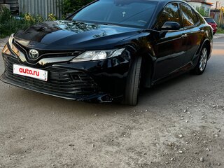 2018 Toyota Camry VIII (XV70), чёрный, 1050000 рублей, вид 1
