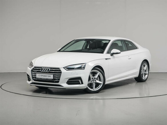 2018 Audi A5 II (F5), белый