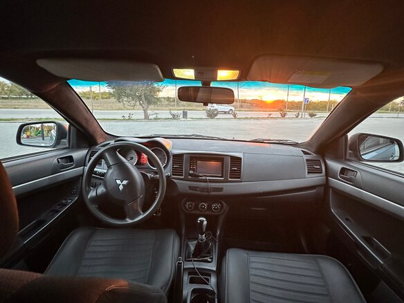 2007 Mitsubishi Lancer X, серый, 660000 рублей - вид 13