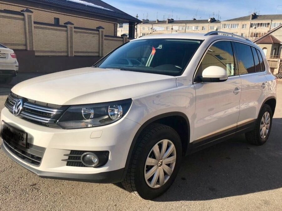 VW Tiguan 2013 Р±РµР»С‹Р№