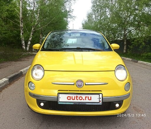 Купить б/у Fiat 500 II 1.4 AMT (100 л.с.) бензин робот в Кунцево ...