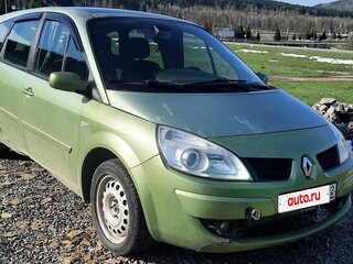 2008 Renault Scenic Grand II Рестайлинг, зелёный, 750000 рублей, вид 1