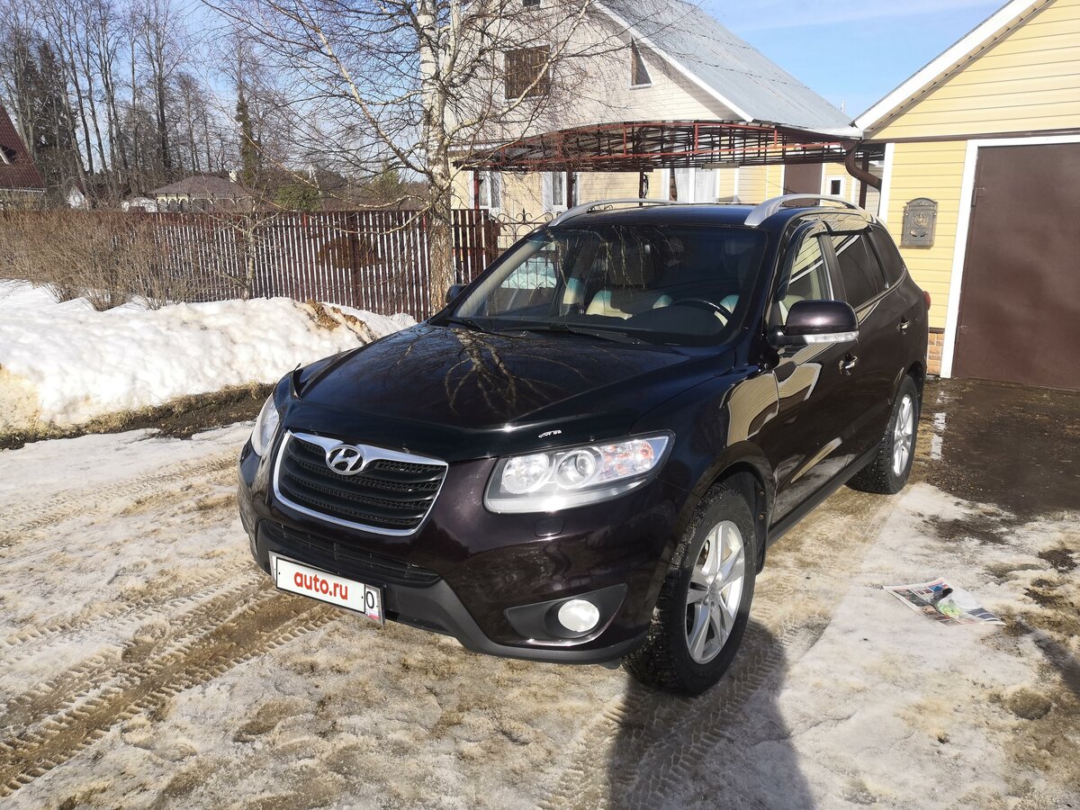 Купить б/у Hyundai Santa Fe II Рестайлинг 2.2d AT (197 л.с.) 4WD дизель ...