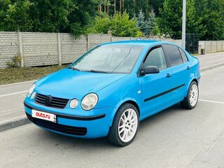 2003 Volkswagen Polo IV, синий, 350000 рублей, вид 1