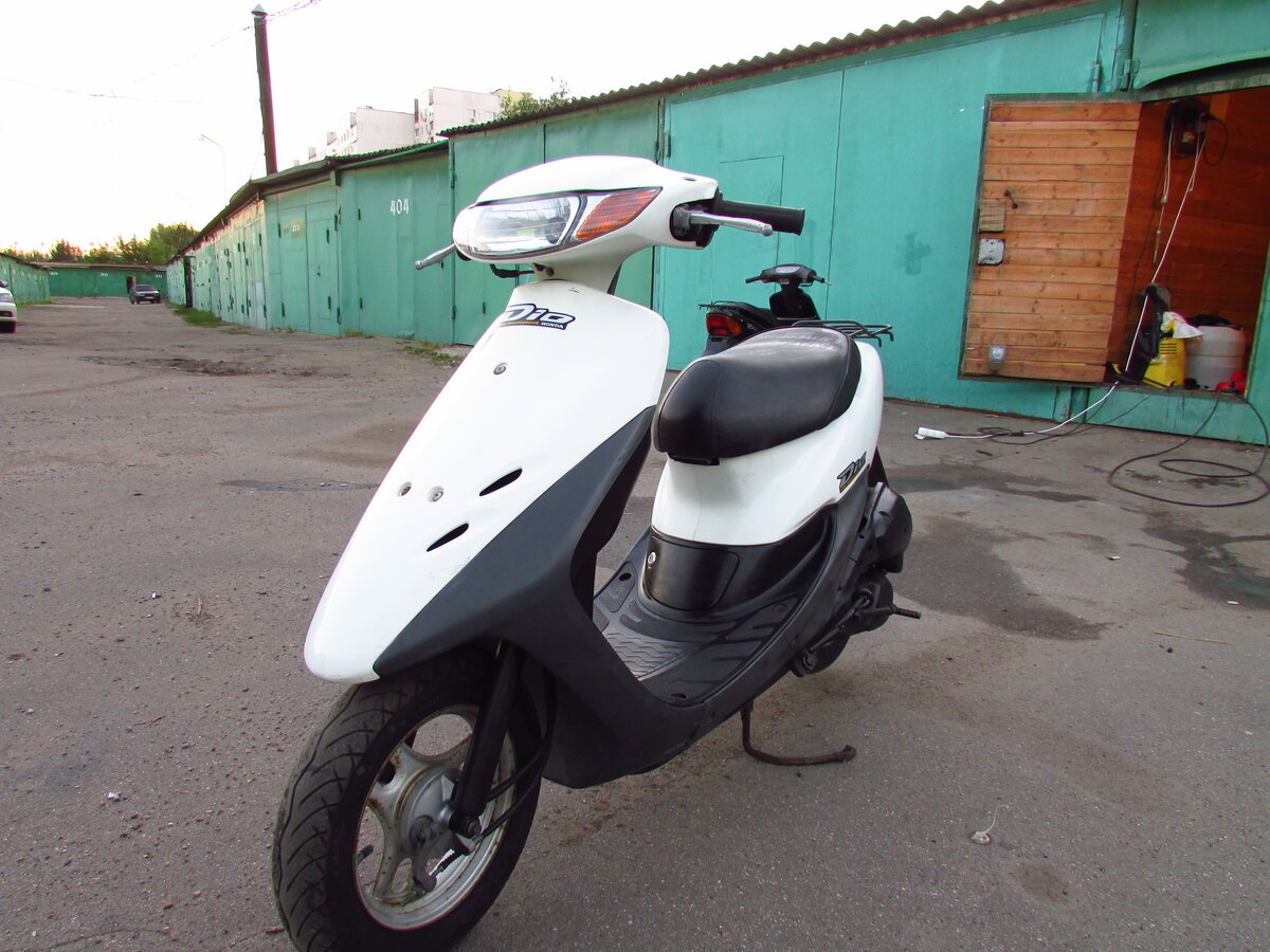 Honda Dio 27 покрашенная