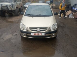 2008 Hyundai Getz I Рестайлинг, бежевый, 400000 рублей, вид 1
