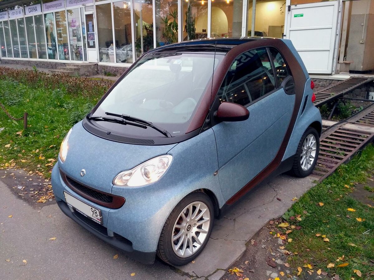 Smart Fortwo 2 й Рестайлинг 2012
