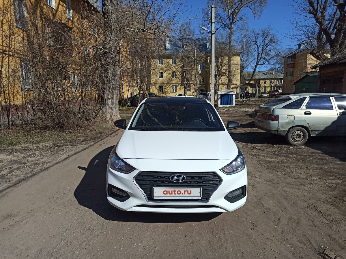 Белый хендай солярис клип