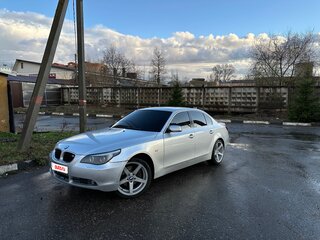 2006 BMW 5 серии 525i V (E60/E61), серебристый, 750000 рублей, вид 1