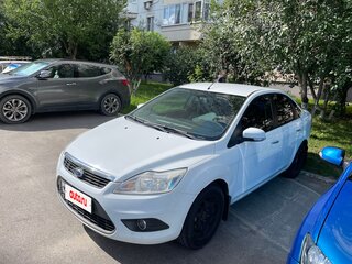2008 Ford Focus II Рестайлинг, белый, 520000 рублей, вид 1
