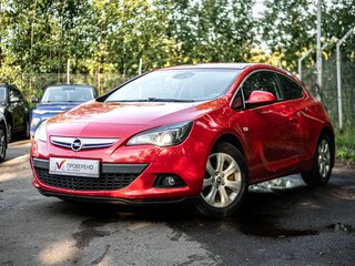 2011 Opel Astra GTC J Рестайлинг, красный, 620000 рублей, вид 1