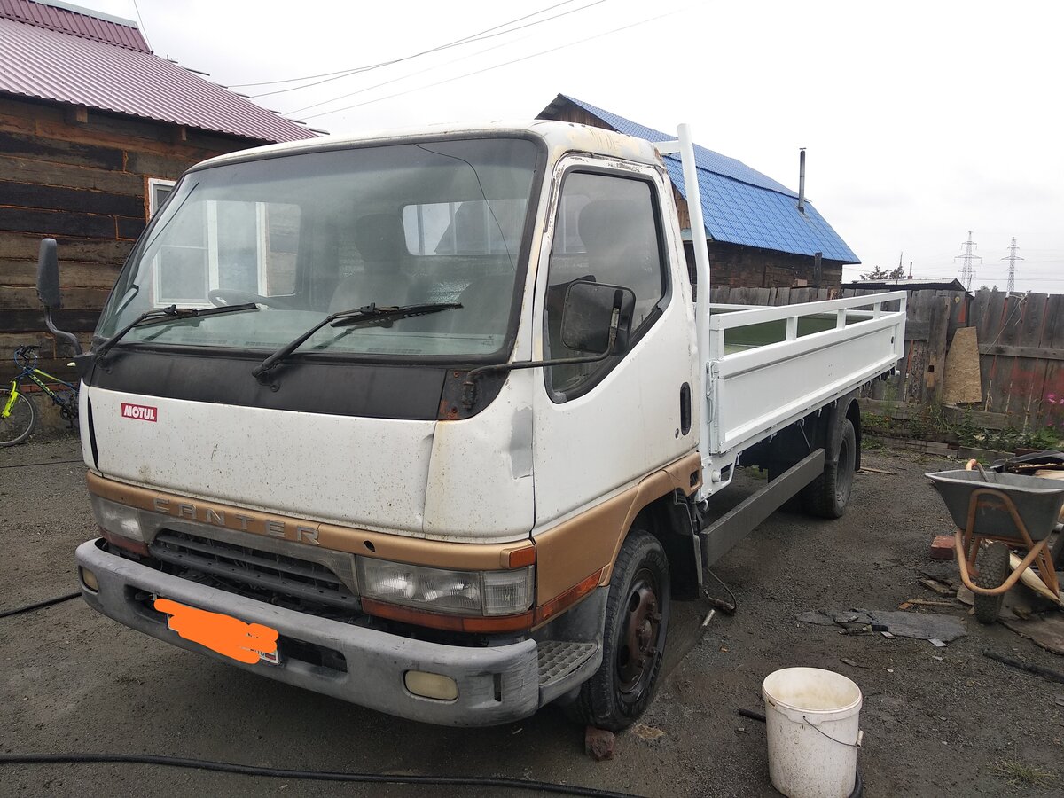 Купить б/у Fuso (Mitsubishi) Canter дизель механика в Челябинске: белый ...