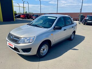 2016 Lada (ВАЗ) Granta I, серебристый, 560000 рублей, вид 1