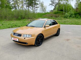 2001 Audi A3 I (8L) Рестайлинг, золотистый, 1100000 рублей, вид 1