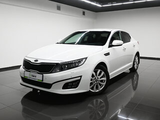 2015 Kia Optima III Рестайлинг, белый, 1595000 рублей, вид 1