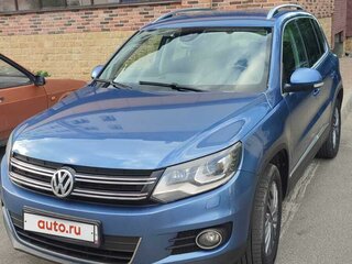 2013 Volkswagen Tiguan I Рестайлинг, синий, 1550000 рублей, вид 1