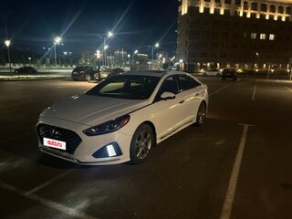 2018 Hyundai Sonata VII (LF) Рестайлинг, белый, 1100000 рублей, вид 1