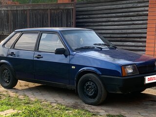 2002 Lada (ВАЗ) 21099, синий, 70000 рублей, вид 1