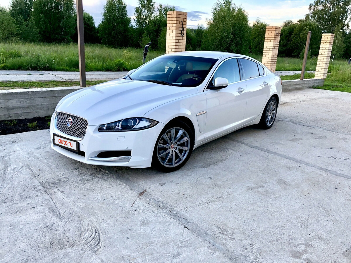 Jaguar XF 2013 Р±РµР»С‹Р№