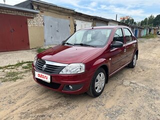 2012 Renault Logan I Рестайлинг, красный, 850000 рублей, вид 1