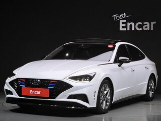 2021 Hyundai Sonata VIII (DN8), белый, 1700000 рублей, вид 1