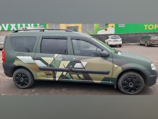 2017 Lada (ВАЗ) Largus I, зелёный, 450000 рублей, вид 3