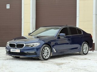 2019 BMW 5 серии 520d xDrive VII (G30/G31/G38), синий, 2795000 рублей, вид 1